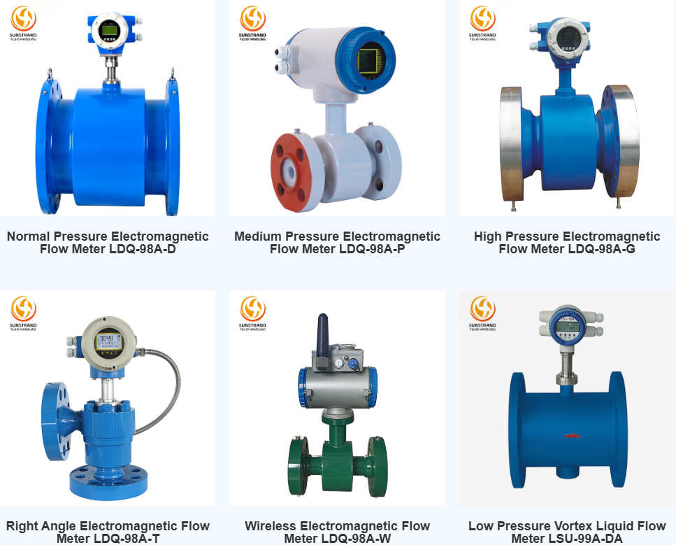 Liquid Flow Meter types
