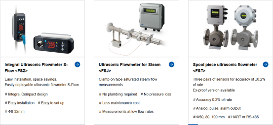 Fuji Electric Liquid Flow Meters Products