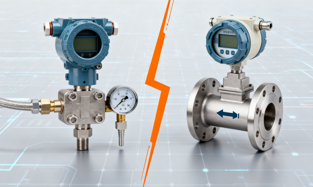 Pressure Transmitter VS Flow Meter