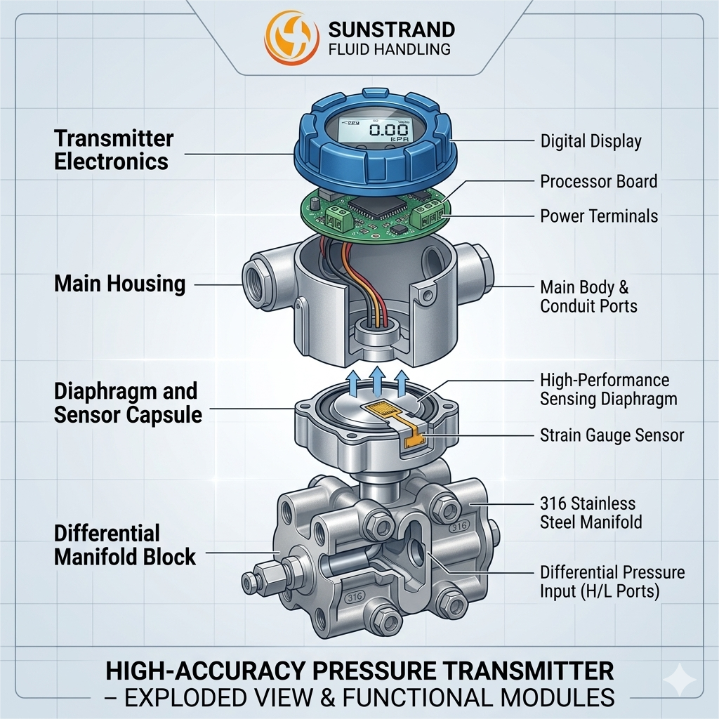 Differential Pressure Transmitter Construction